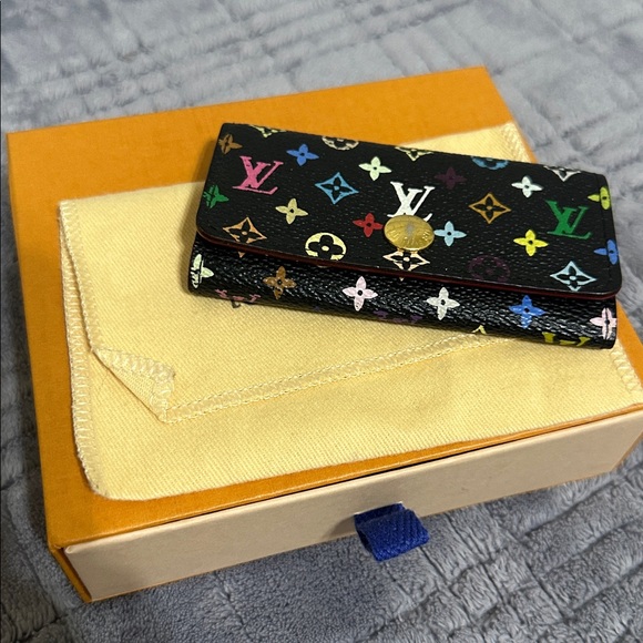 Louis Vuitton Black Multicolor Monogram Key Holder - Picture 15 of 15
